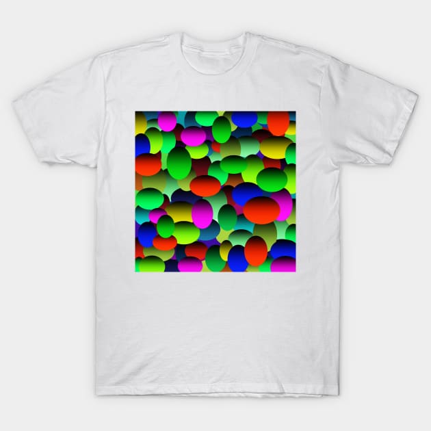 Crazy Bubble Eggs T-Shirt by BlakCircleGirl